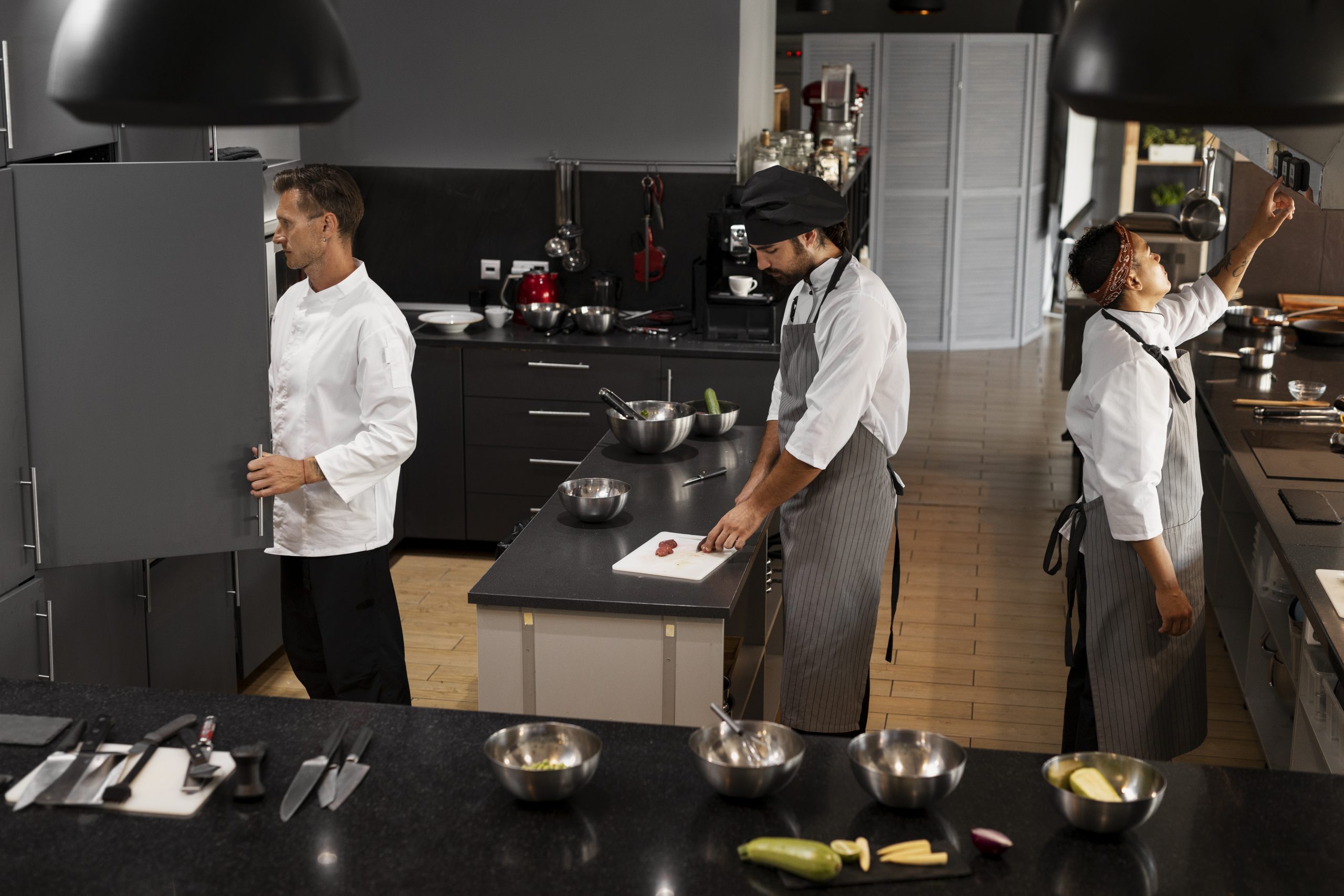 chef-working-together-professional-kitchen